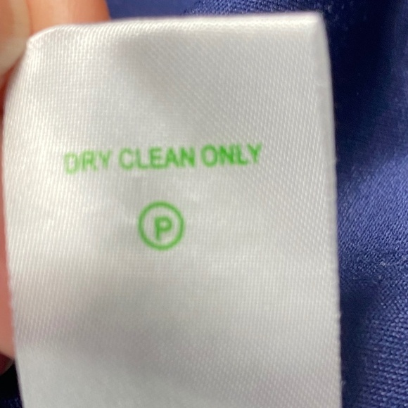 LILLY PULITZER Dellaria Mini Dress Teardrop Lace in Navy Blue Size M - Picture 7 of 9